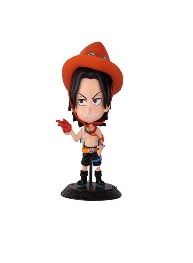 Offo Anime One Piece Ace Mini Action Figure | Lightweight Attractive Durable for Home Decors, Office Desk and Study Table - Image 1